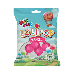 Pıt Pıt Meyveli Lolipop Şeker 6x18 G