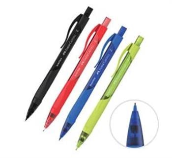 Faber-Castell Auto Click Renkli Gövde 0.5mm Versatil Kalem