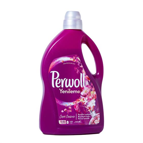 Perwoll Sıvı Deterjan Çiçek Cazibesi Renkliler İçin 2750 ml