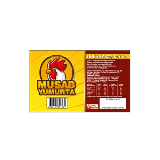 Musab Yumurta 6'lı M Boy