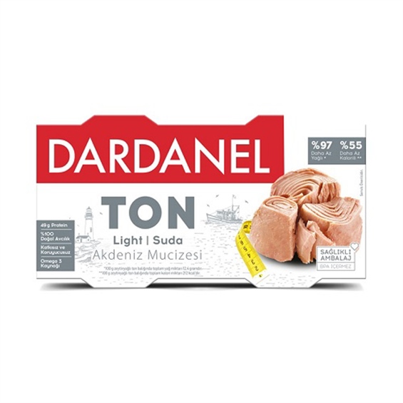 Dardanel Ton light 2'li 150 gr