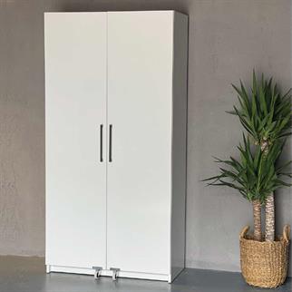 Cagiz Kiler 2 Kapak 180cm Erzak Dolabı Beyaz 11014