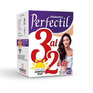 Perfectil 30 Tablet - 3 Al 2 Öde