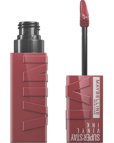 Maybelline New York Super Stay Vinyl Ink Uzun Süre Kalıcı Likit Parlak Ruj 40 Witty