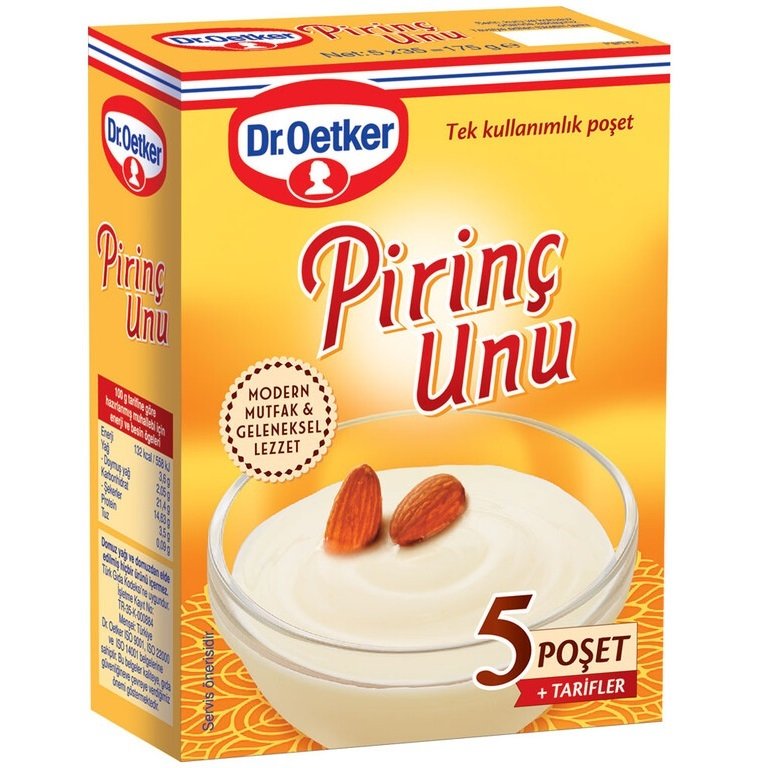 Dr.Oetker Pirinç Unu Kutu 5 Li 175 gr