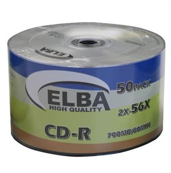 Elba CD-R 2x-56x 700MB/80MİN 50'li Shrink