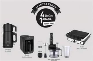 Fakir Avantaj Paket Antrasit 4lü Çeyiz Seti