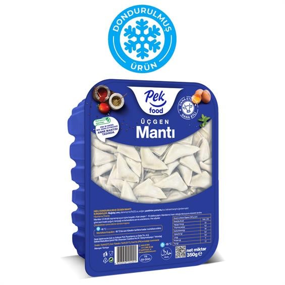 PekFood Üçgen Mantı 350 gr