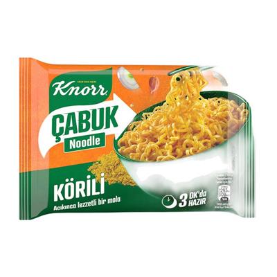 KNORR NOODLE 66gr KÖRILI ÇESNILI POSET