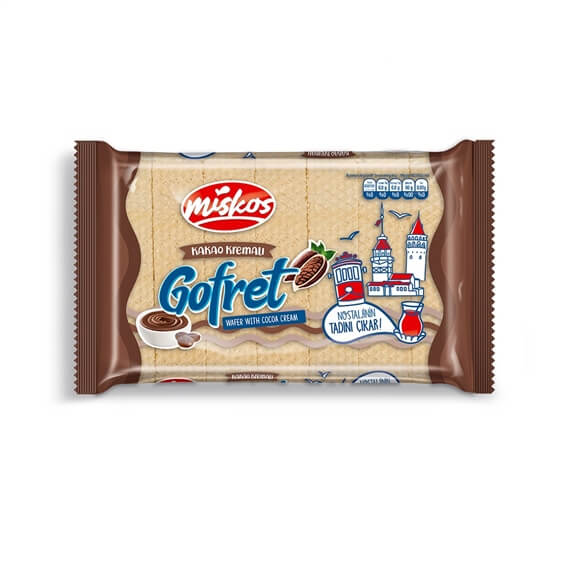 Miskos Gofret Kakao Kremalı 200 gr