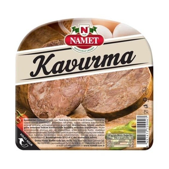 Namet Dilimli Kavurma 80 Gr