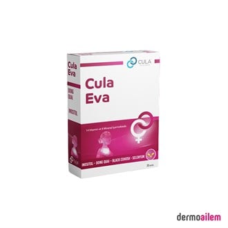 Cula Eva Inositol, Black Cohosh, Dong Quai 30 Kapsül