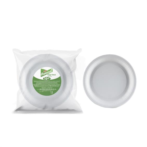 Onur Hamarat Kağıt Tabak 10'lu 22 cm