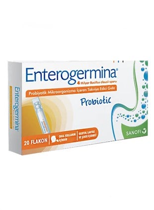Enterogermina Yetişkin 5 ml x 20 Flakon - Eski Ambalaj