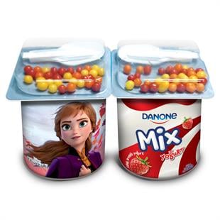 Danone Mix Çilekli Yoğurt 90 Gr 2 li