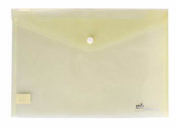 Umix Çıtçıtlı Dosya Şeffaf Sarı U1120P-SA