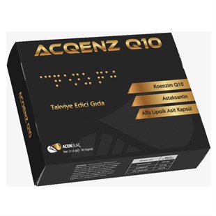 Acqenz Q10 30 Kapsül