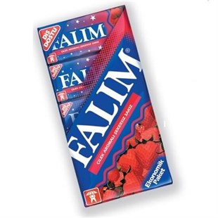 Falım Çilek Aromalı Şekersiz 5'li Sakız