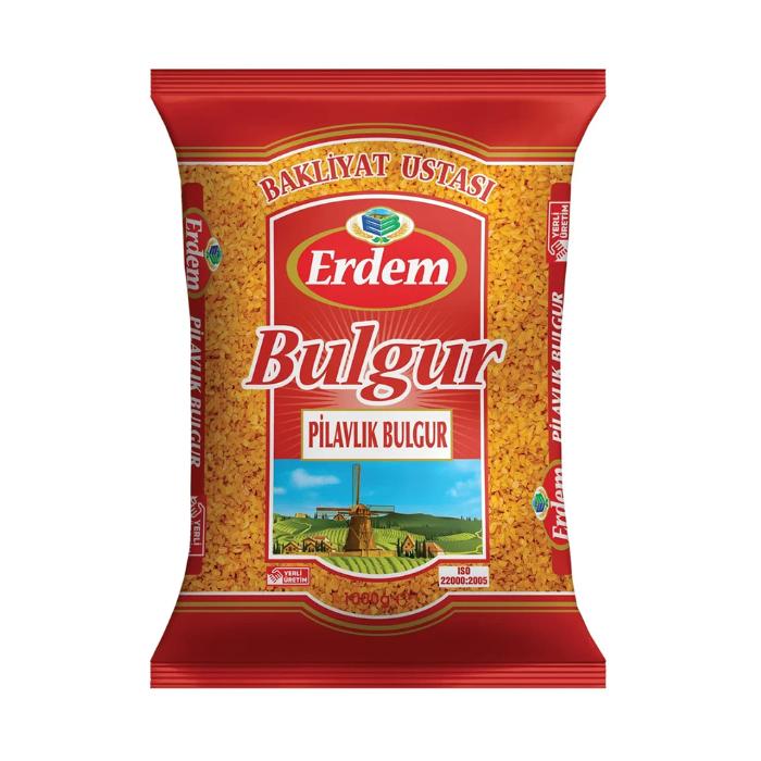 Erdem Pilavlık Bulgur 1 kg 