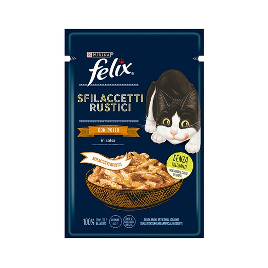 Felix Tasty Et Dilimleri Sos İçinde Tavuklu Kedi Konservesi 80gr