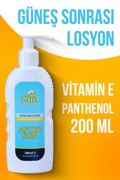 Sun Brown Panthenol Güneş Sonrası Bakım Losyonu Spreyi 200 ml
