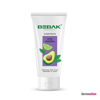 Bebak Lime Avocado Nemlendirici El Kremi 40 ml