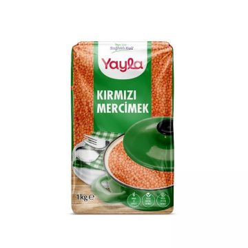 Yayla Kırmızı Mercimek 1 Kg