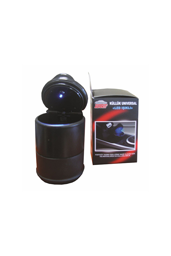 Autokit Elegant Mavi Işıklı Küllük FA1-975