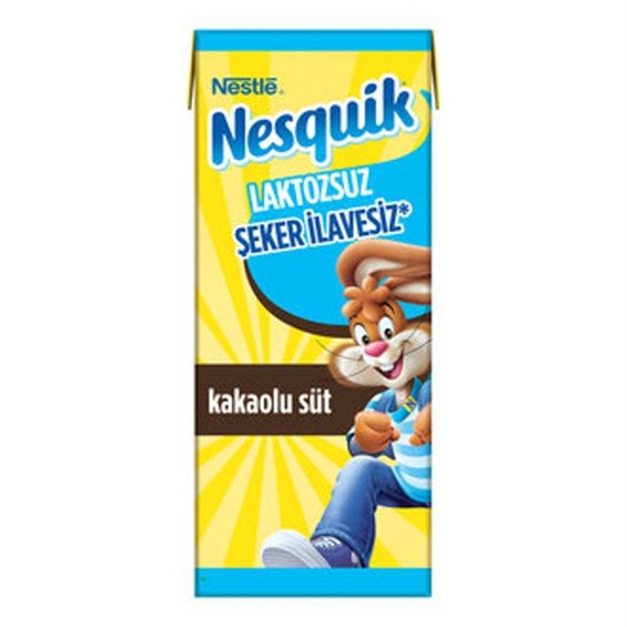 Nestle Nesquik Kakaolu Süt Laktozsuz 180 Ml