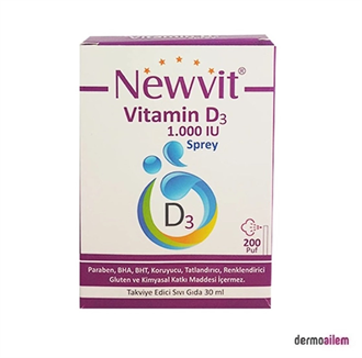 Newvit Vitamin D3 1000 IU 30 ml 200 Puf