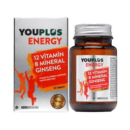 Youplus Energy Vitamin Mineral Kompleksi 30 Tablet