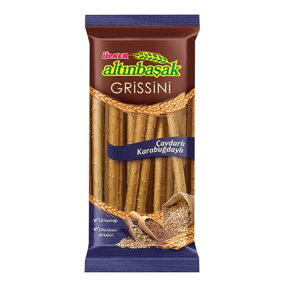 Ülker Altınbaşak Grissini Çavdarlı ve Karabuğdaylı 125 gr