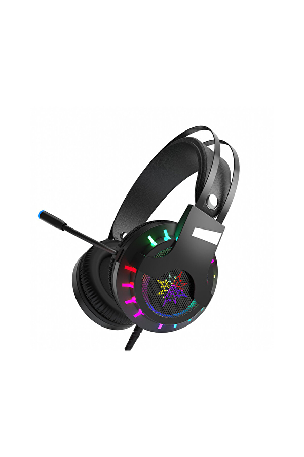 Inca Igk-X10 Lapetos Series 7.1 Surround  Rgb Led Functional Control Vibration  Gamıng Headset