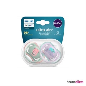 Philips Avent Emzik Ultra Air Kız 6-18 Ay
