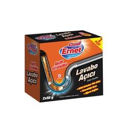 Ernet Lavabo Açıcı Aktif Granüllü 2x50 gr