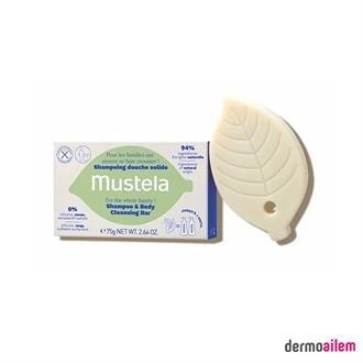 Mustela Şampuan ve Vücut Temizleme Barı 75 gr