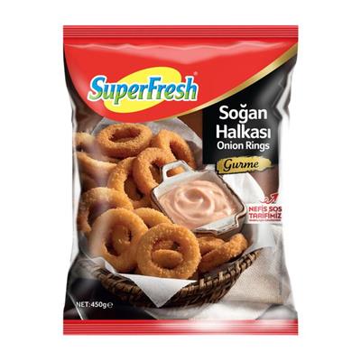 Süperfresh Soğan Halkası 450 Gr Gurme