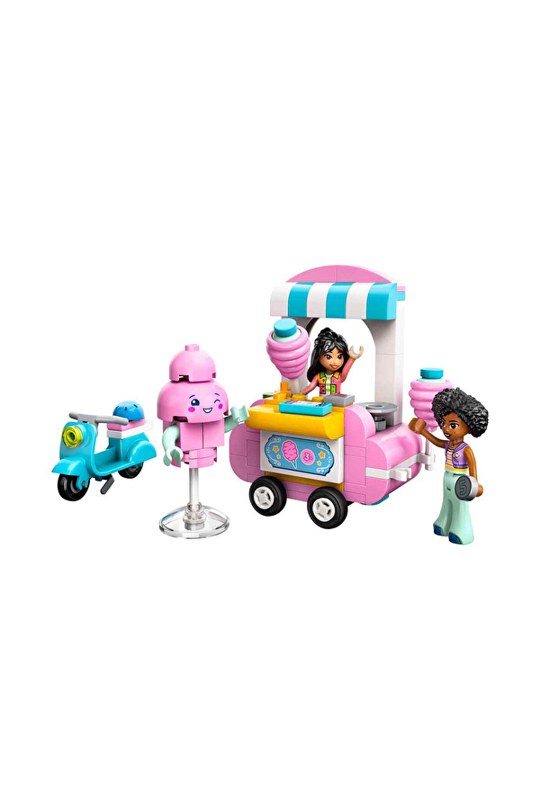 LEGO Friends Pamuk Şeker Standı ve Scooter 42643
