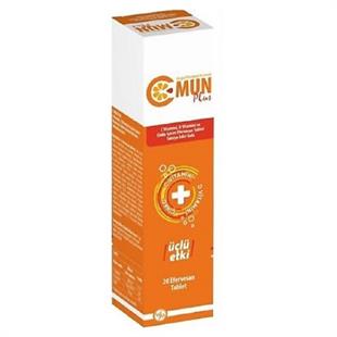 C-Mun Plus 20 Efervesan Tablet