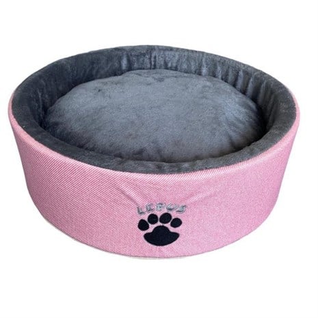 Lepus Mia Donut Kedi ve Küçük Köpek Yatağı Pembe 50 cm