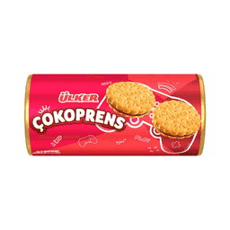 Çokoprens Çikolata Kremalı Sandviç Bisküvi 10x30 G
