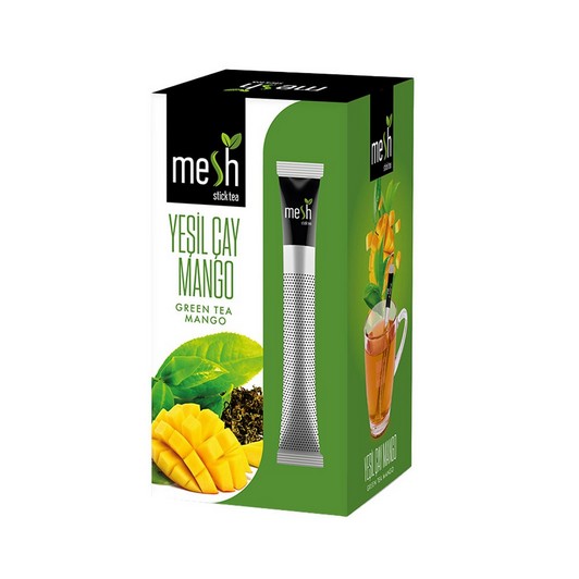 Mesh Stick Yeşil & Mango Çayı 16'lı