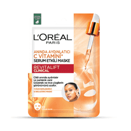 L'Oreal Paris C Vitamin Kağıt Yüz Maskesi