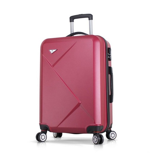 My Valice Diamond Abs Orta Boy Valiz Bordo