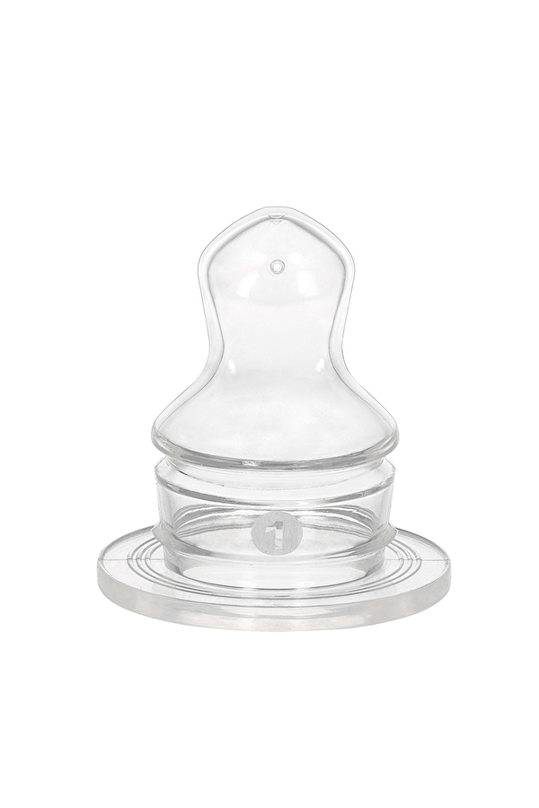 Wee Baby Silikon Damaklı Biberon Emziği No:1