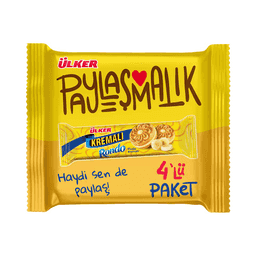 Ülker Rondo Muzlu Kremalı Bisküvi 4x61 G