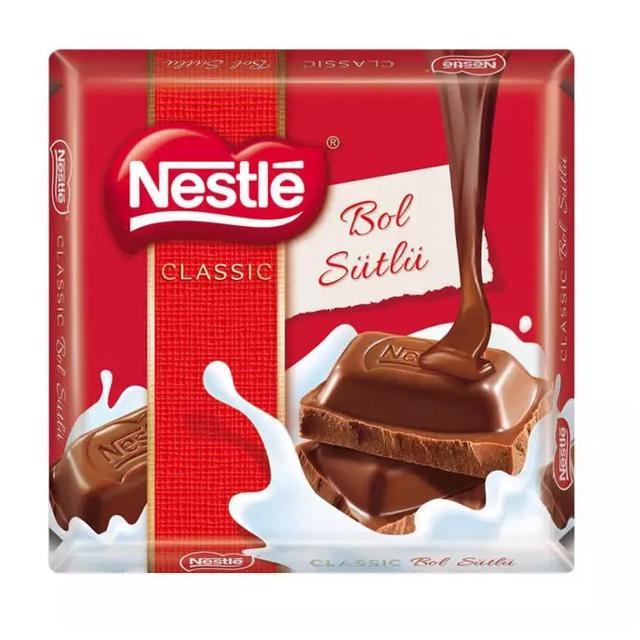 Nestle Sütlü Kare Çikolata 60 Gr