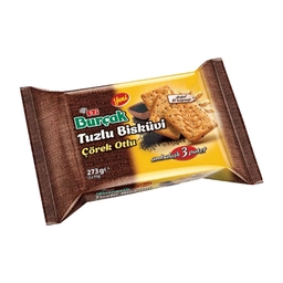 Eti Burçak Tuzlu Çörekotlu Bisküvi 3x91 G