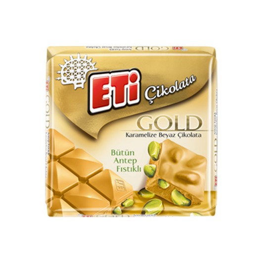ETİ GOLD KARAMELİZE BEYAZ ÇİKOLATA 60 GR