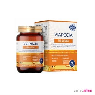 Viapecia Pro-Defence Takviye İçeren Gıda 60 Kapsül (SKT:08.2025)